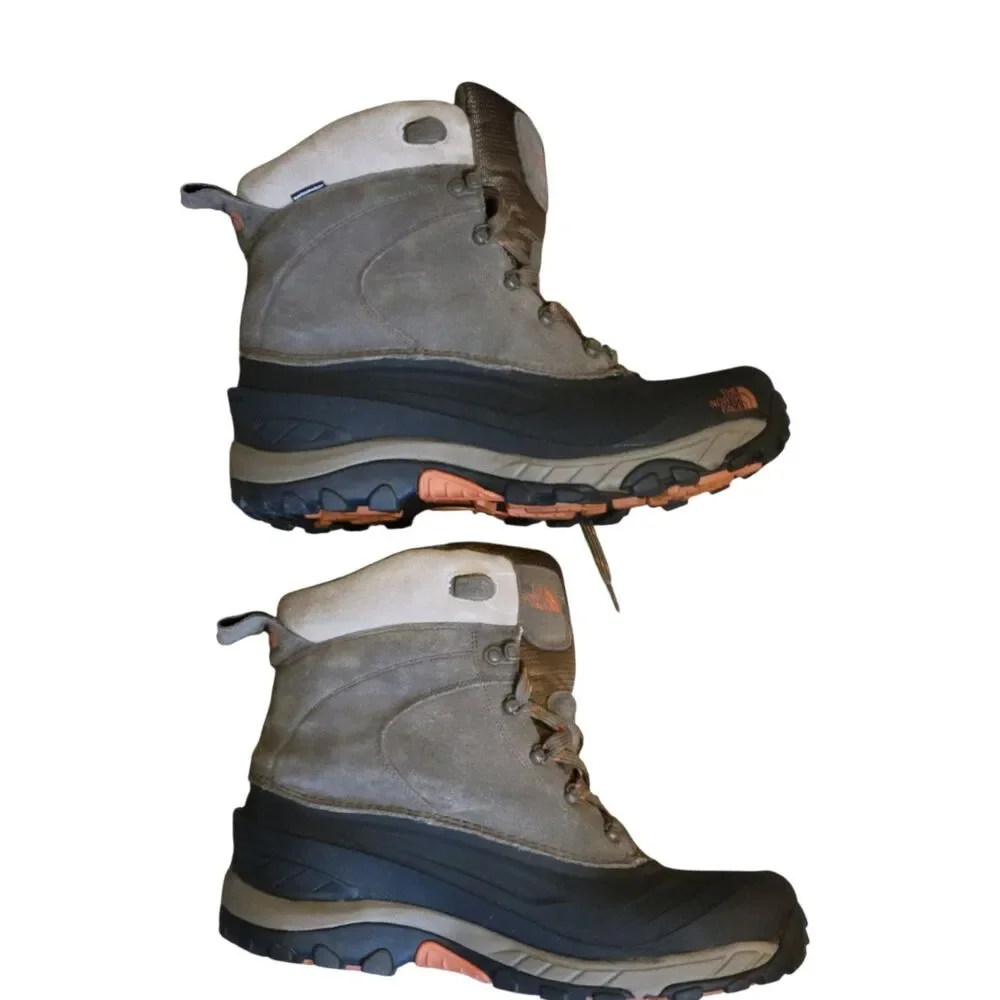 The North Face Boots Mens Size 11 Brown Heatseeker Insulated Snow NF0A39V6